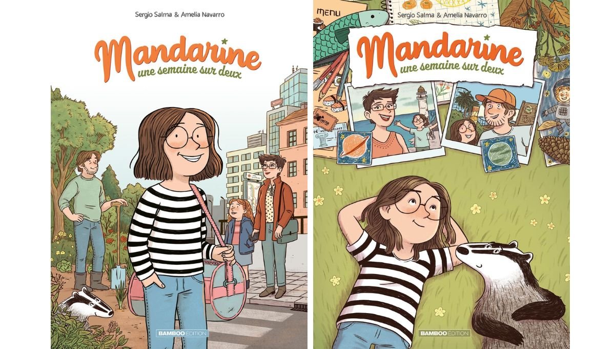 Mandarine, une jolie BD pour apprivoiser la garde alternée